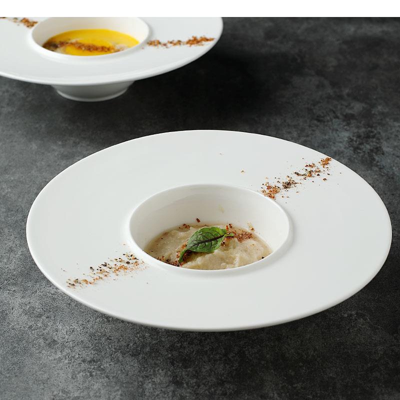 Home Cooking Dinner - طبق عشاء سيراميك دائري، أطباق طهي،