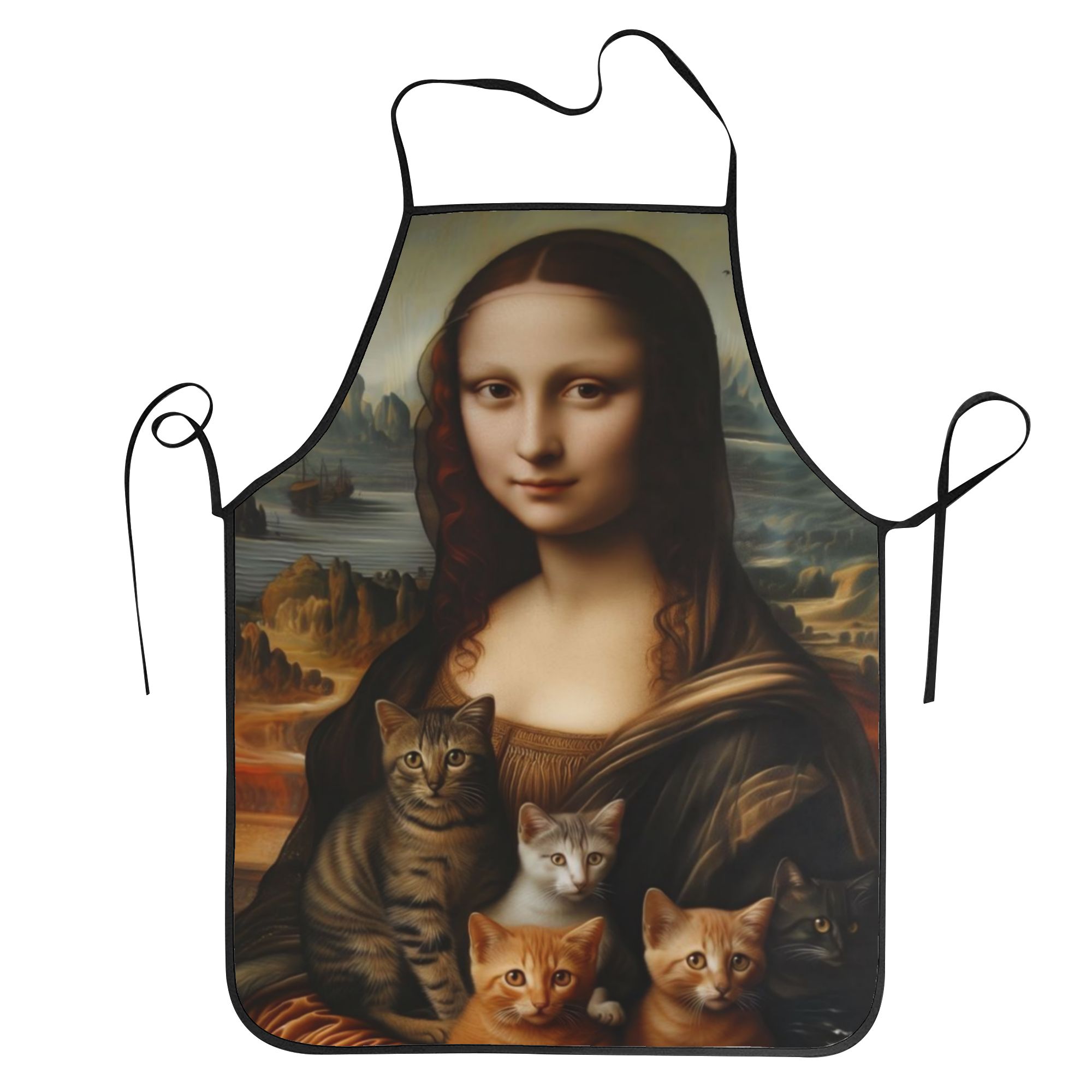 Home Cooking For Cats - مريلة مطبخ عصرية لمحبي القطط بتصميم