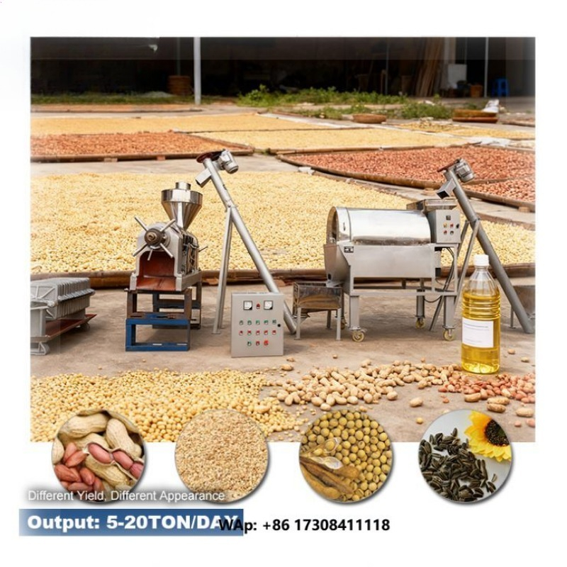 Home Cooking Oil Making Machine - آلة ضغط ومعالجة الزيوت عالية الجودة