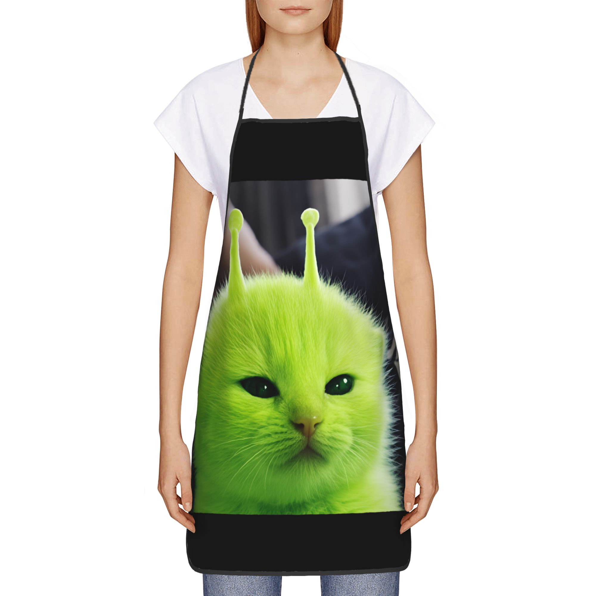 مريلة مطبخ مضحكة بتصميم قطط فض - مراجعة Home Cooking For Cats وسعره