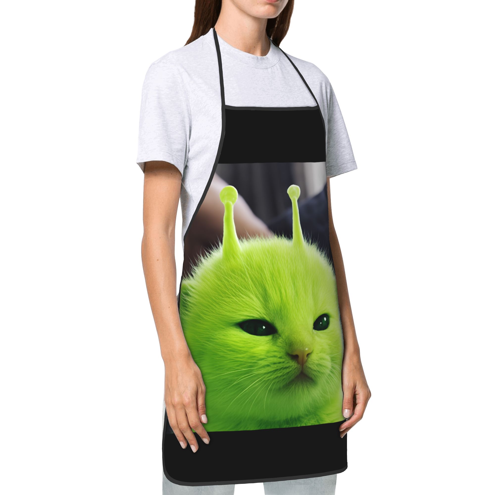 مريلة مطبخ مضحكة بتصميم قطط فض - مراجعة Home Cooking For Cats وسعره