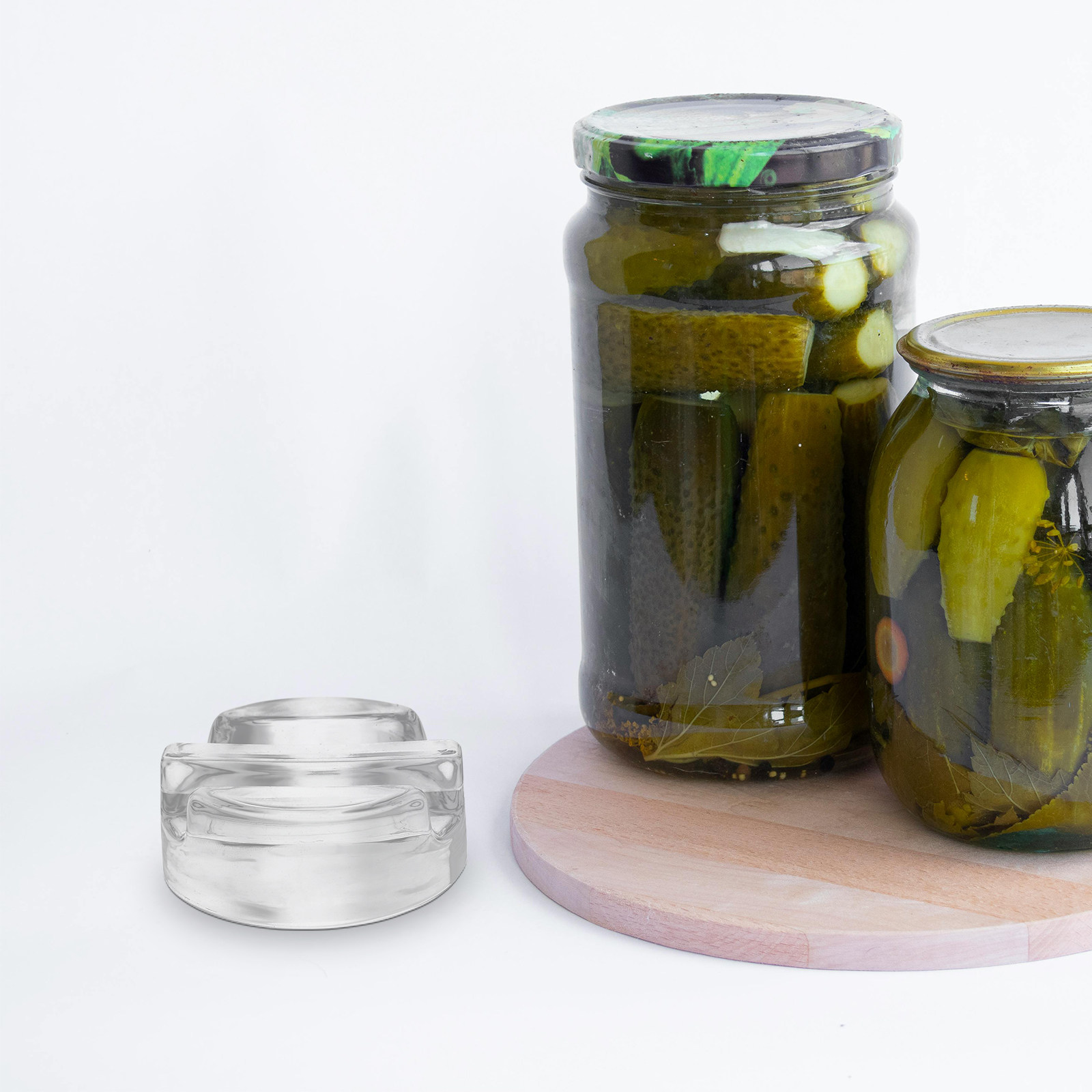 غطاء تخمير زجاجي ثقيل بمقبض سه - مراجعة Fermentation Crock وسعره