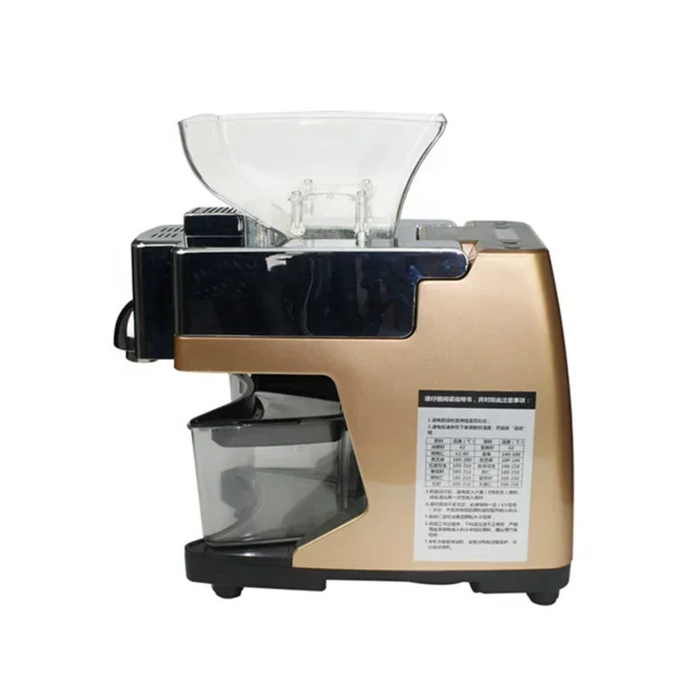 -2024 منتج شعبي شاشة عرض LCD آ - مراجعة Home Cooking Oil Making Machine وسعره