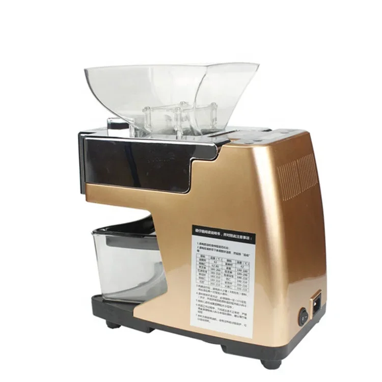 -2024 منتج شعبي شاشة عرض LCD آ - مراجعة Home Cooking Oil Making Machine وسعره