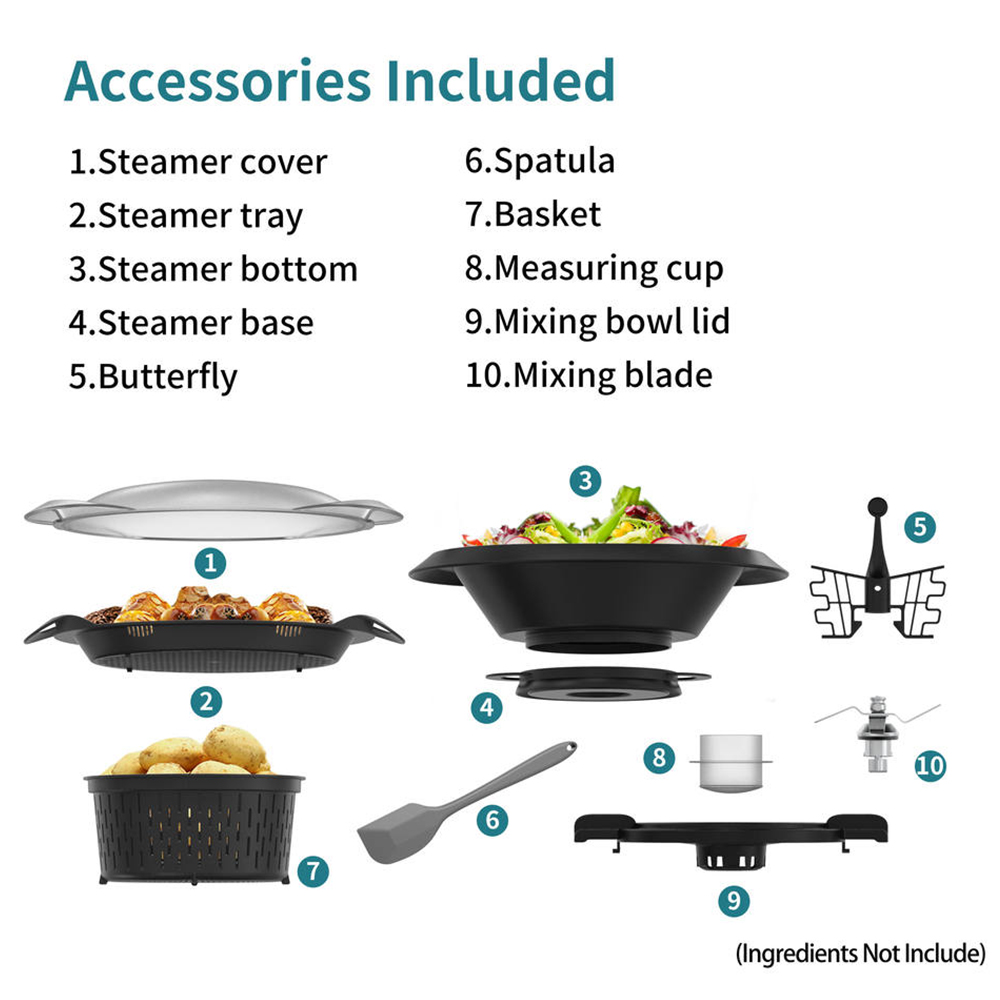 الكل في واحد روبوت الطبخ متعدد - مراجعة Home Cooking Robot وسعره