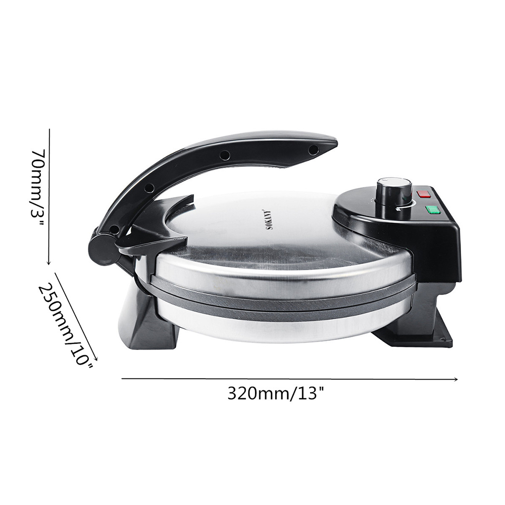 صانعة كريب كهربائية غير لاصقة  - مراجعة Home Cooking Oil Making Machine وسعره