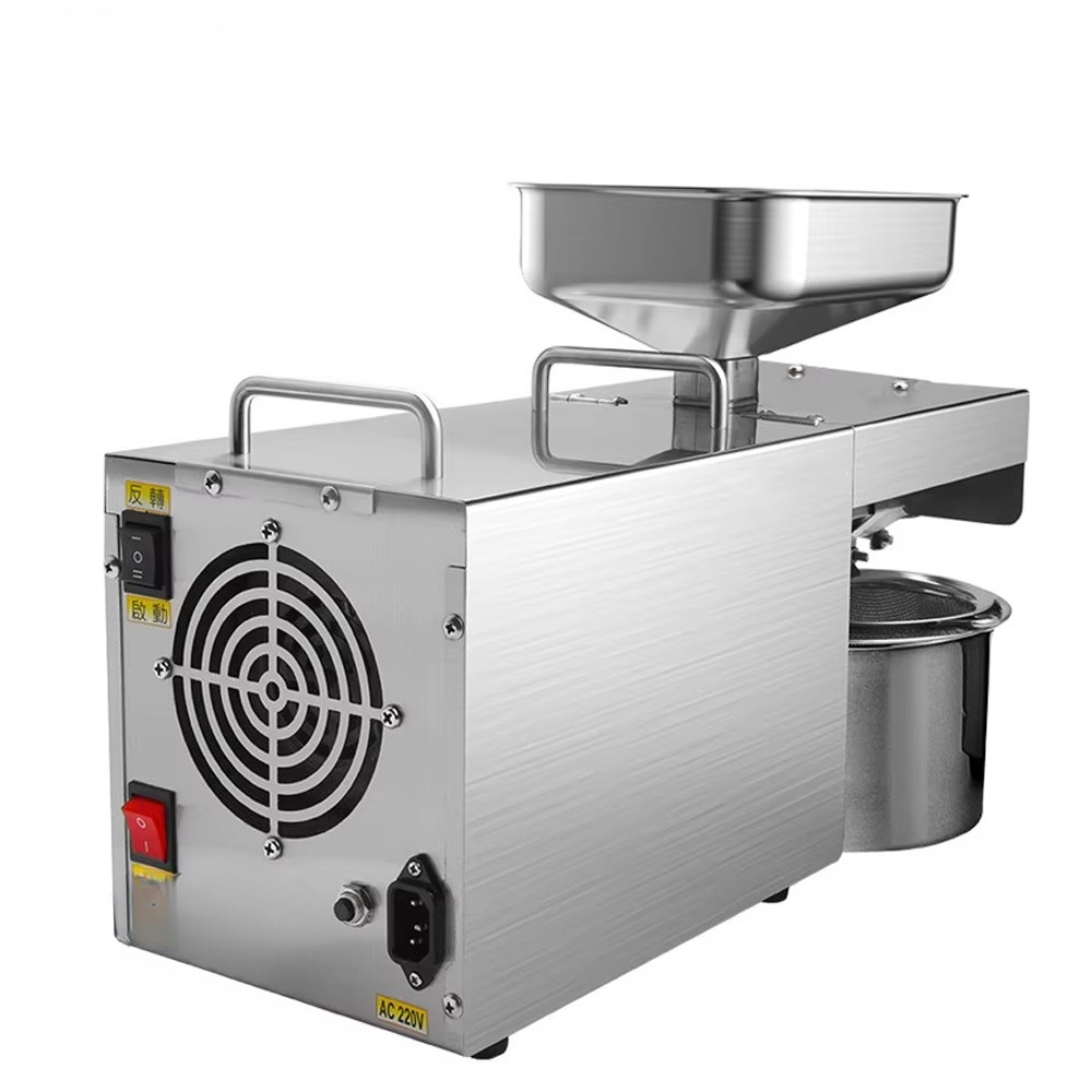 آلة صغيرة منزلية لصنع زيت الطه - مراجعة Home Cooking Oil Making Machine وسعره